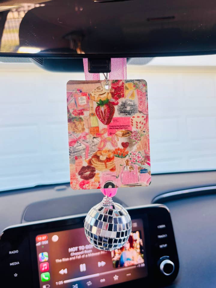Coquette Felt Freshie Boutique Car Air Freshener for wholesale by Bizzz Designs