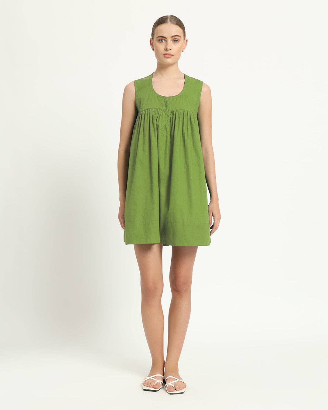 Thevasa - Wholesale Dress - Women's - The Jois Fern Cotton Dress0