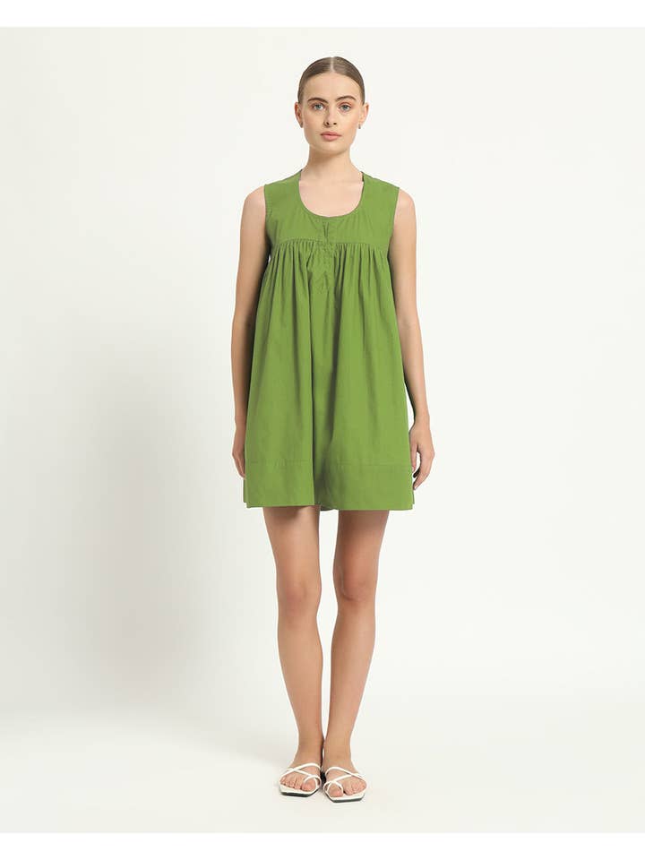 Thevasa - Wholesale Dress - Women's - The Jois Fern Cotton Dress