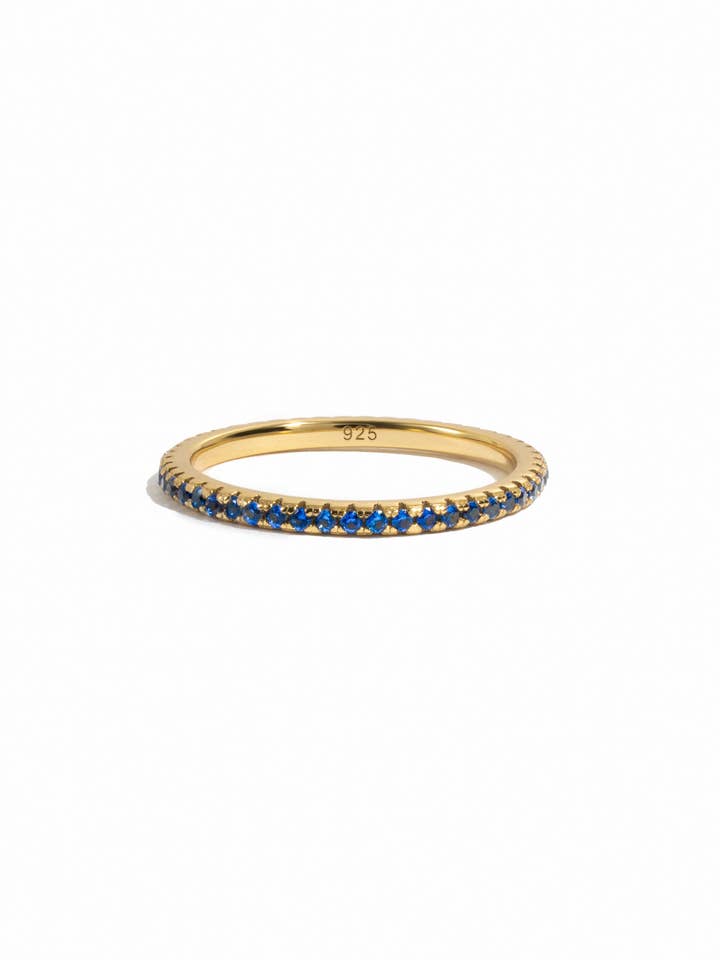 Sapphire Eternity Ring for wholesale by Sami Jewels