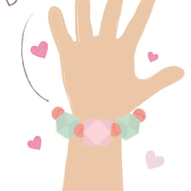 Tikiri Toys LLC - Wholesale Doll - Kids - Lucy with Friendship Bracelet in Flower Printed Outfit10