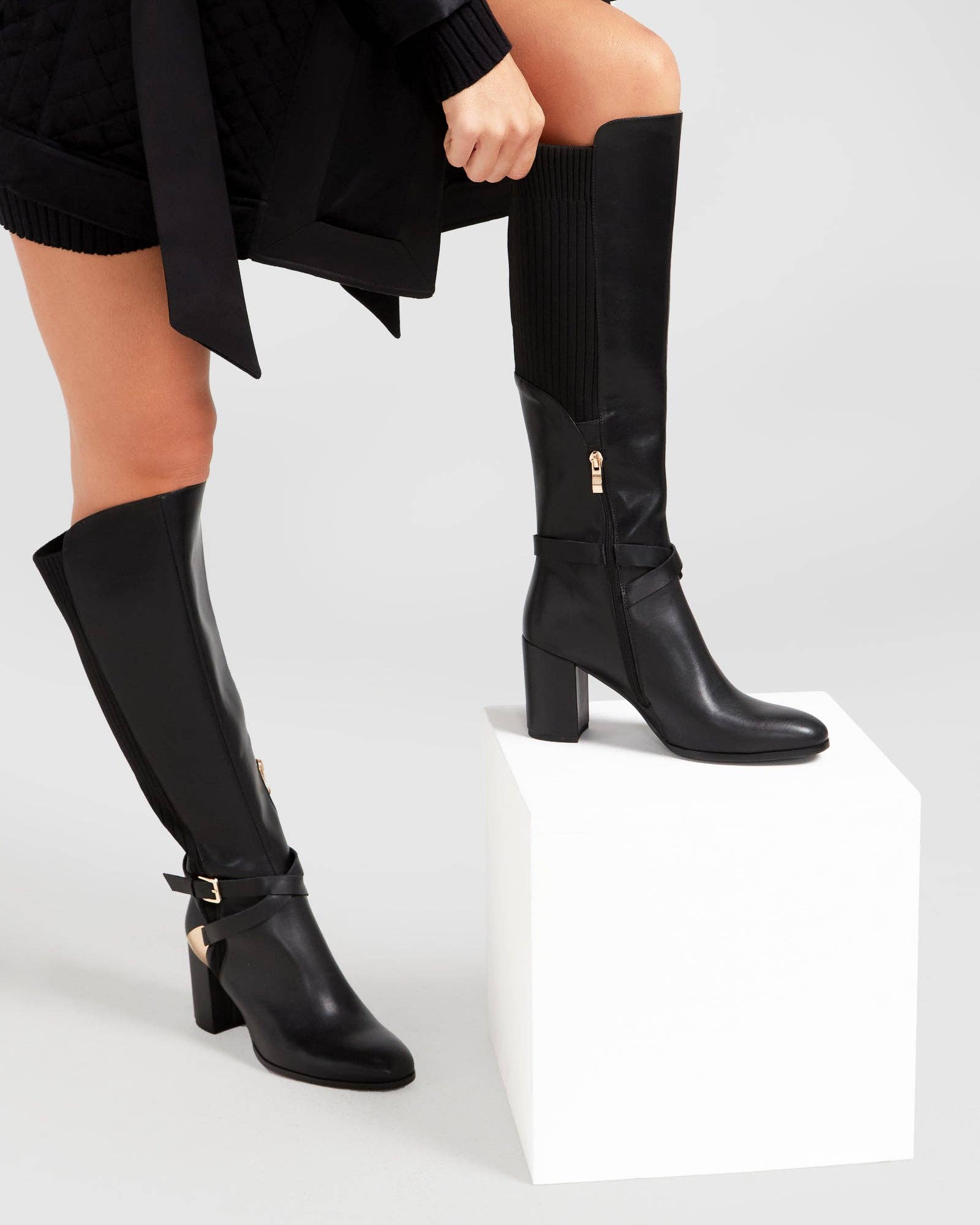belle & bloom - Wholesale Boots - Women's - Breton Knee High Boot1