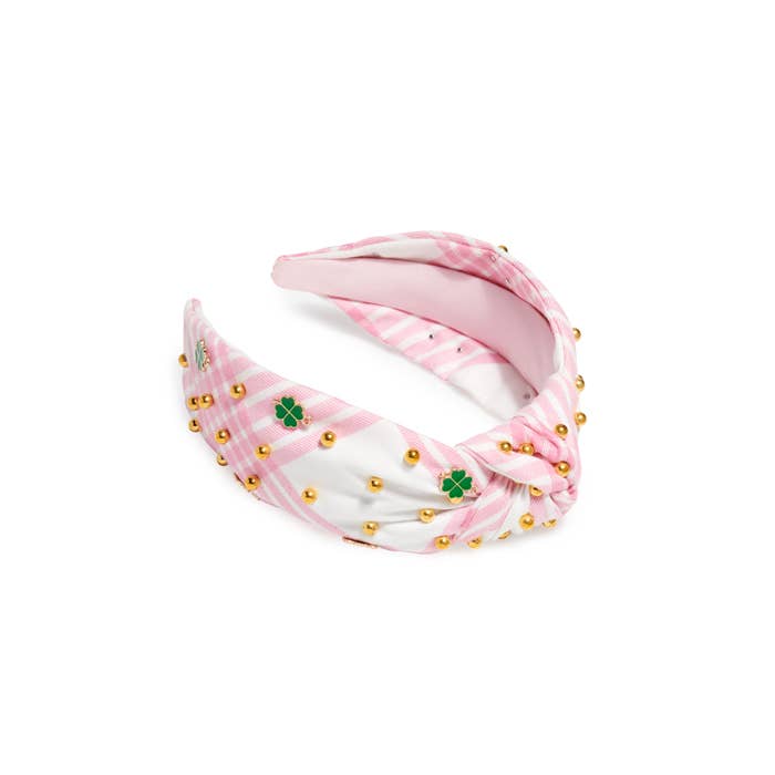 Shiraleah - Wholesale Fashion Headband - Women's - LUCKY CHARM PLAID HEADBAND