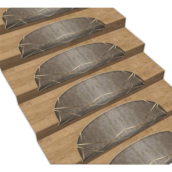 Ensemble de tapis d'escalier Vitaus 16 lignes 3237 pour la vente par Vitaus