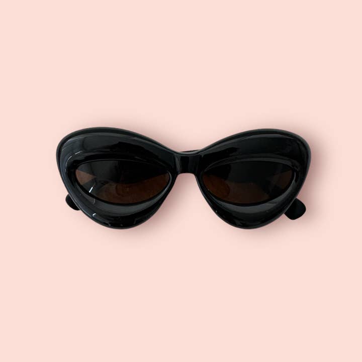 Assorted Adults Glossy Thick Frame Sunglass UV 400 - SELORI for wholesale on Faire