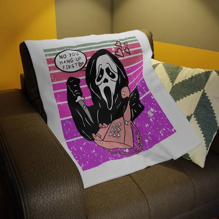 Manta polar de felpa No You Hang Up First para venta al por mayor de LimenDime Market