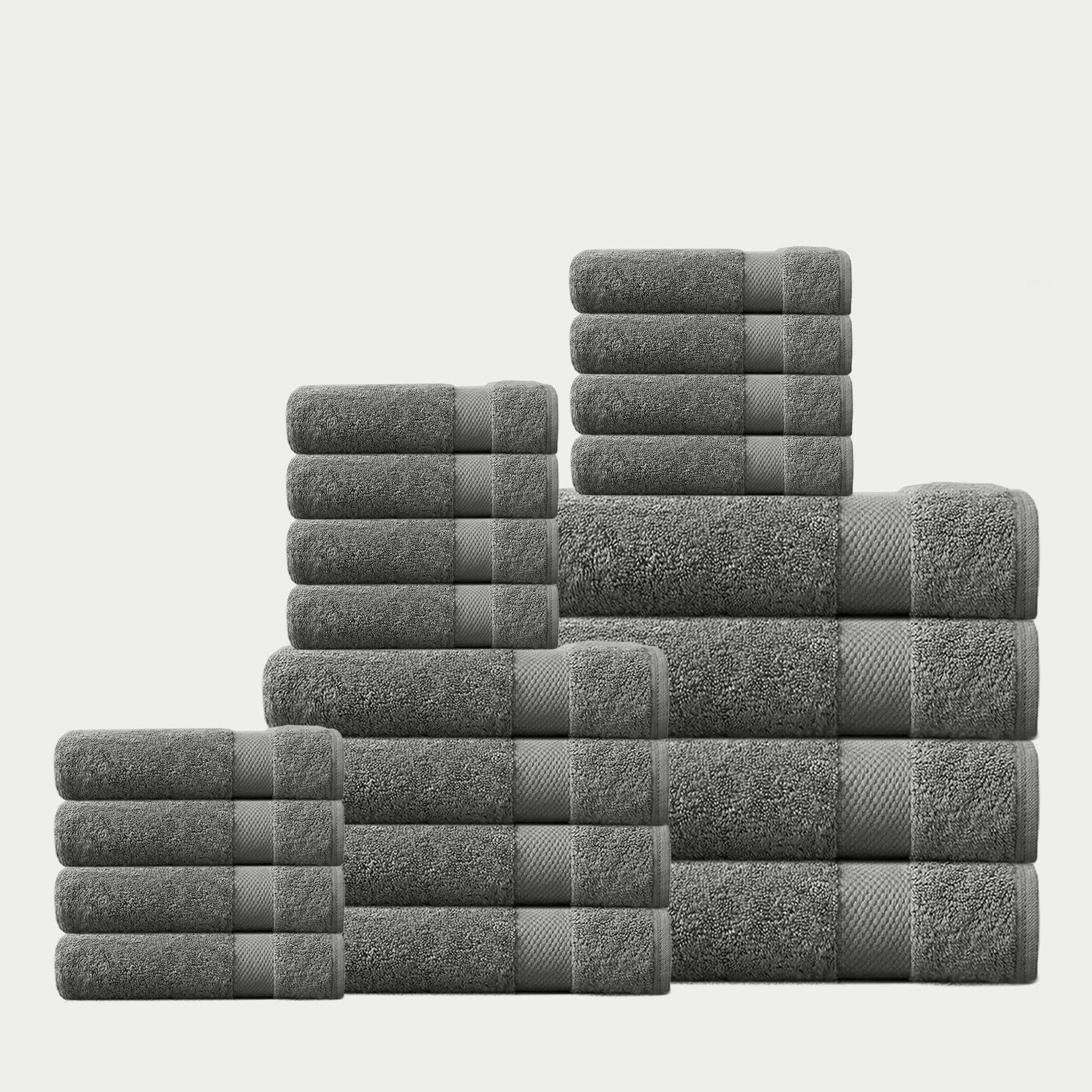 Delara - Wholesale Towel Set - 100% Organic Cotton Quick Dry Starter Bath Set29