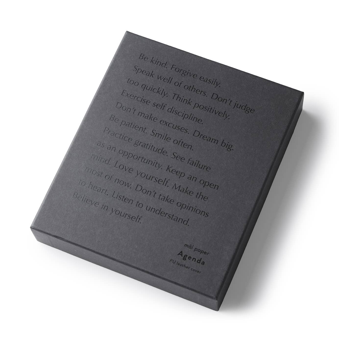 Mål Paper - Vendita all'ingrosso Copertina diario - Copertina agenda grigia per agenda 2024/25 - Organizzatore personale A55