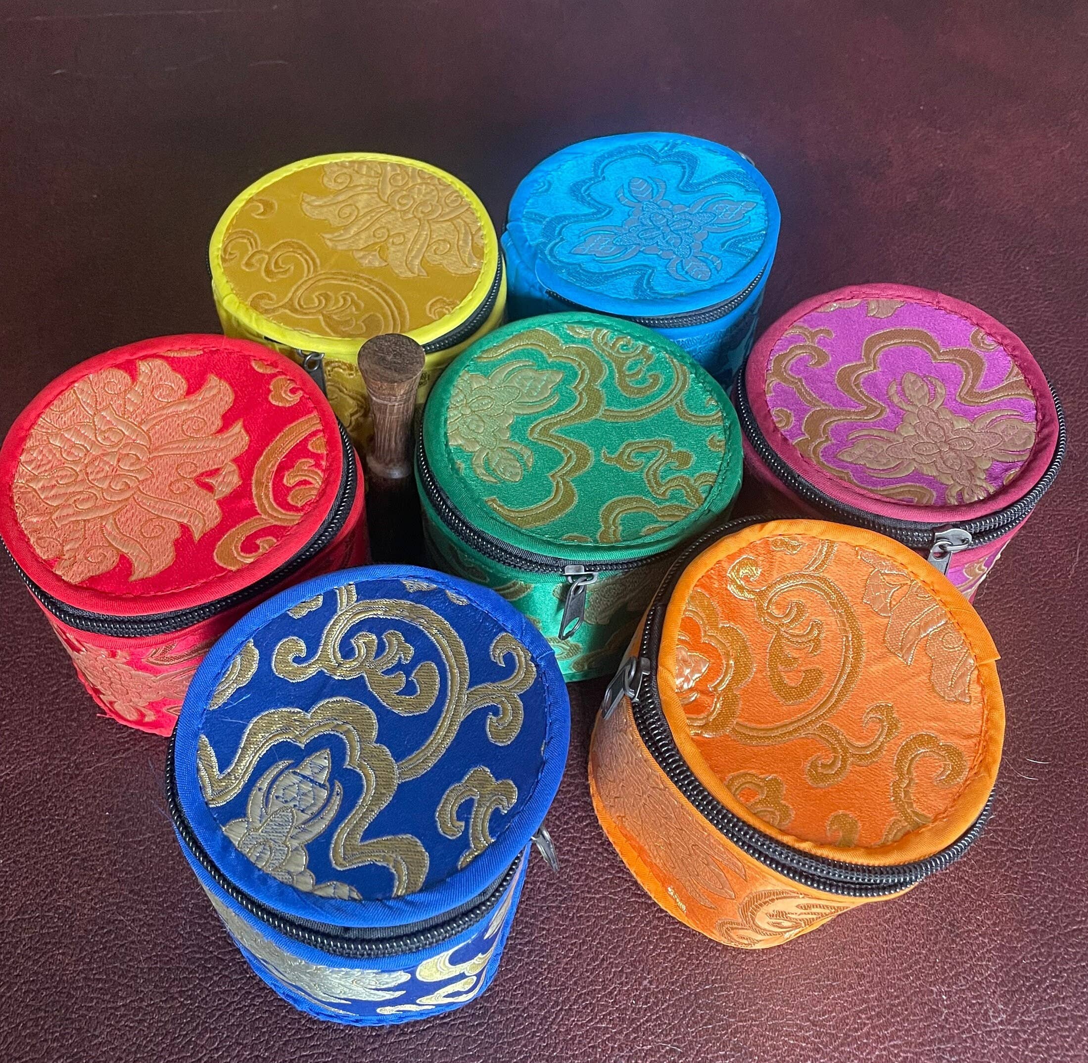 Like International - Vente Accessoire de méditation - Bol chantant tibétain fait main pour la méditation et le yoga9