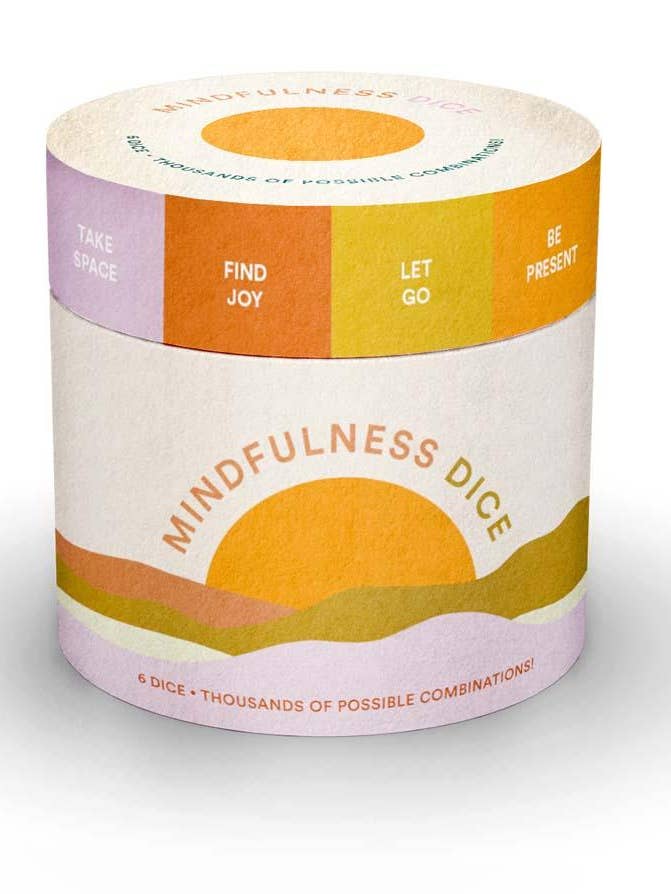 Mindfulness Dice for wholesale by Chronicle Books