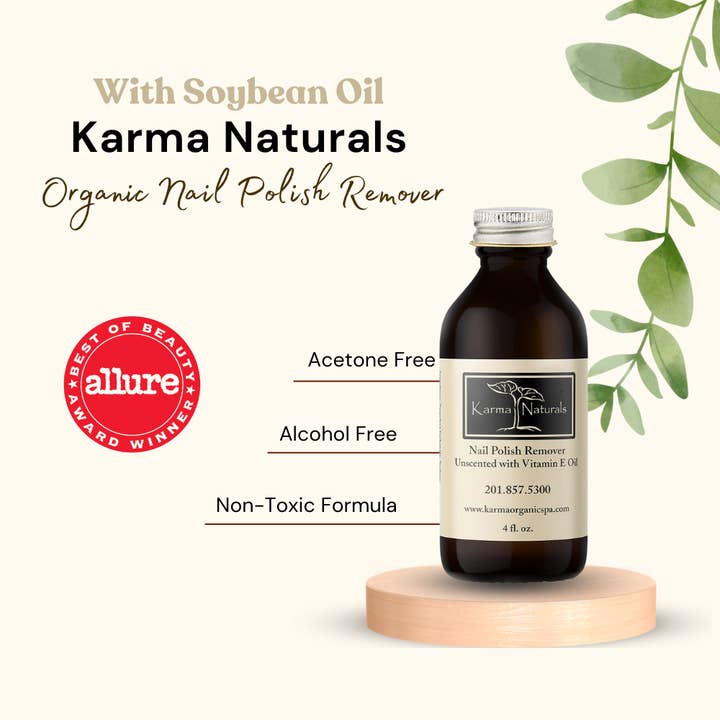Karma Organic spa - Wholesale Nail polish remover - Acetone-Free Polish Remover (1 Gallon)2