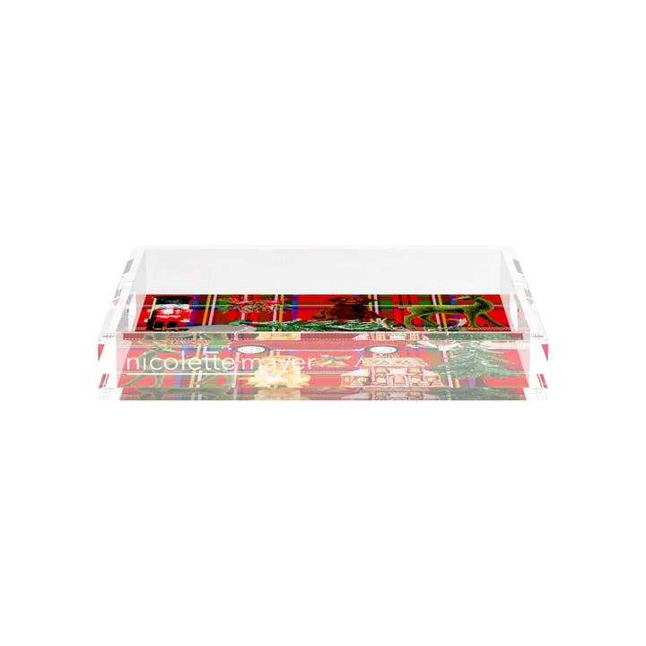 Nicolette Mayer Collection - Wholesale Decorative Tray - Ultimate Christmas Acrylic Square Decorative Tray28