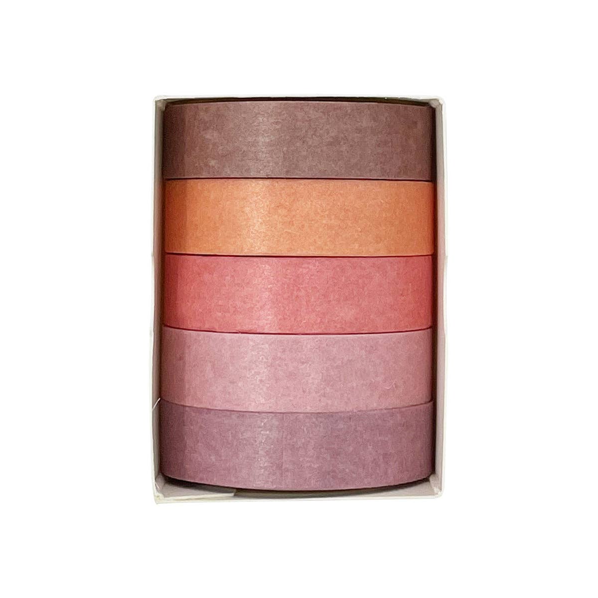 Wrapables.com - Wholesale Washi Tape - Wrapables Solid Color Washi Tape (Set of 5)12
