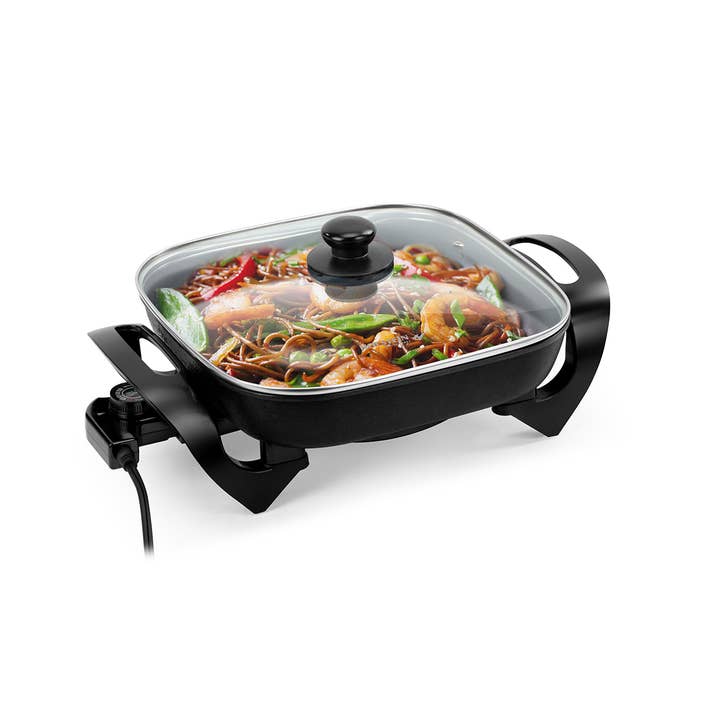 Holstein Housewares - Wholesale Kitchen Appliance - Holstein Housewares 12-inch Non-stick Electric Skillet 11