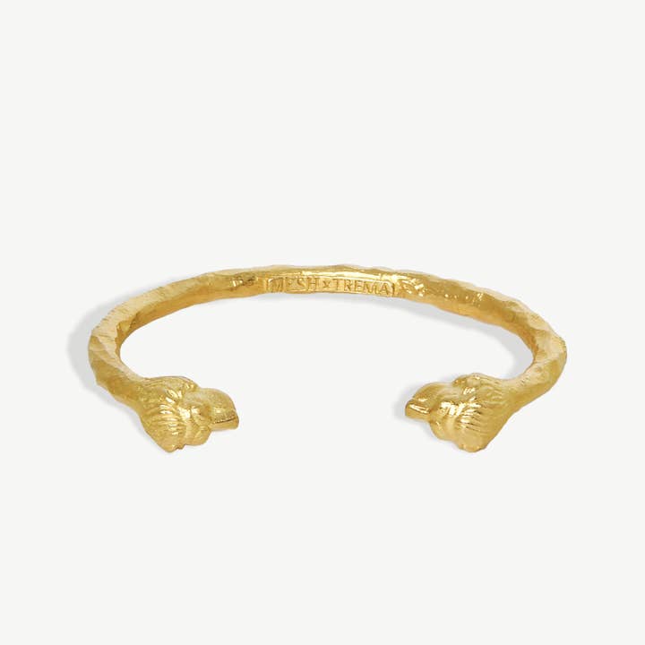 MESH – wholesale Manschettarmband – The Guardians armring i pläterat 925 silver