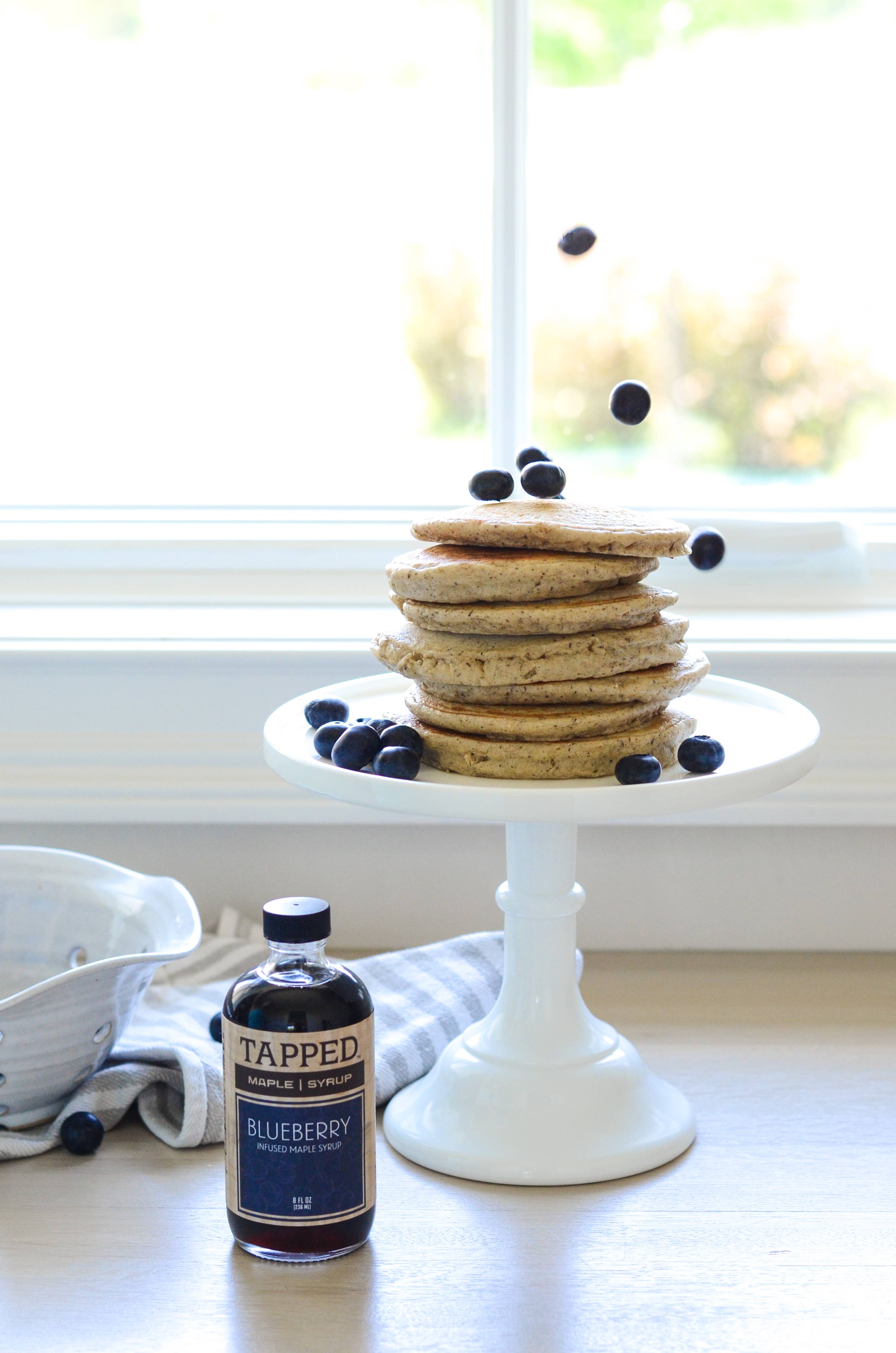 Tapped Maple Syrup, LLC - Wholesale Maple Syrup - Blueberry Infused Maple Syrup - Half-pint (8 fl oz)1