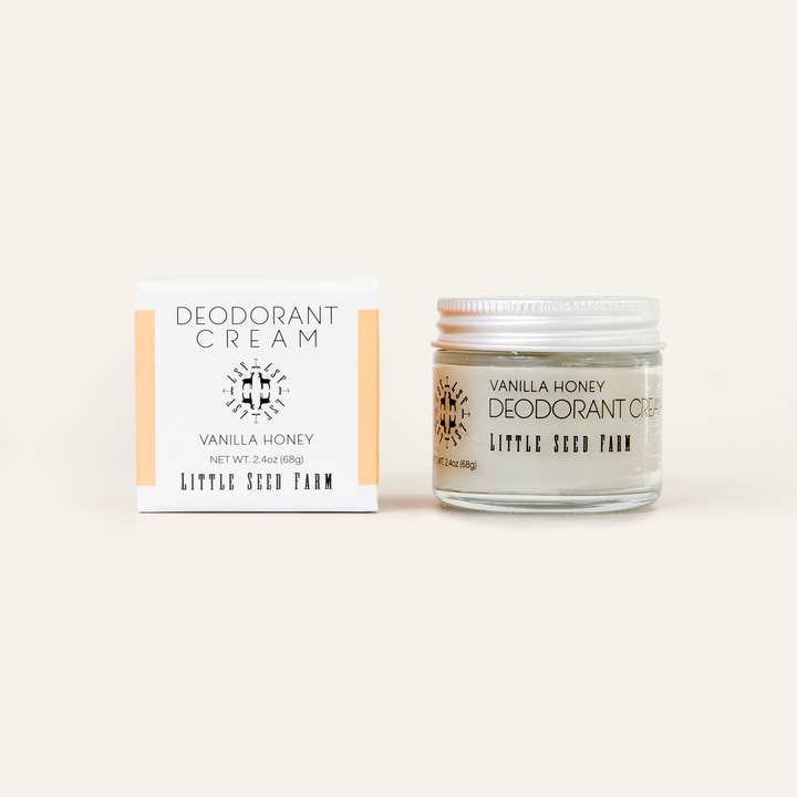 Little Seed Farm - Wholesale Deodorant - Women's - Vanilla Honey Deodorant Cream - Seasonal Release