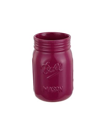 Napco - Wholesale Vase - Colorful Mason Vases, 5 Colors  Item # 33213 2