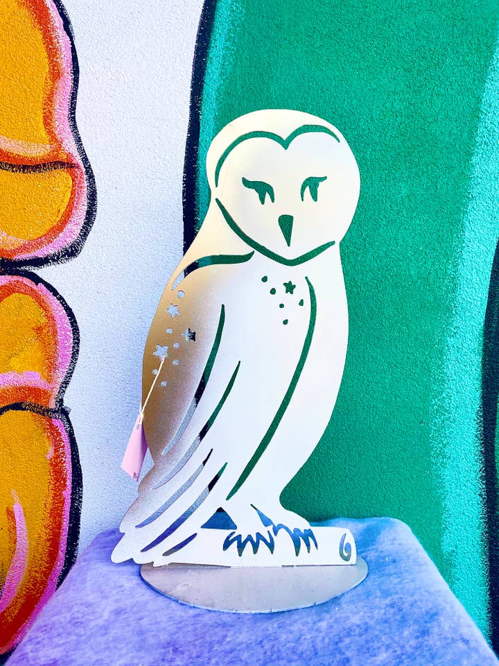 Coruja da Noite Estrelada por atacado de Garden Deva Sculpture Co.