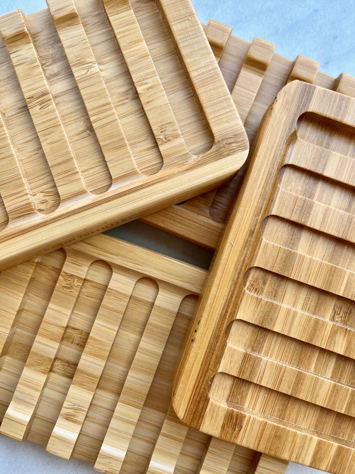 Slated Soap Dish for wholesale by Rayne Refillery