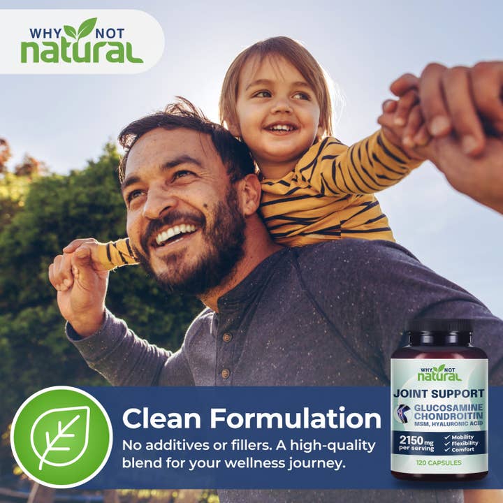 WhyNotNatural - Wholesale Oral Supplement/Vitamin - Glucosamine Chondroitin MSM, Joint Support2
