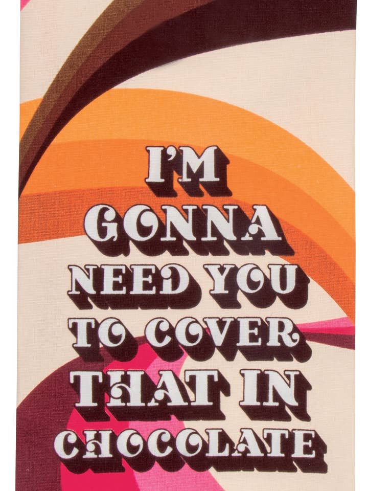 Dish Towel - Cover in Chocolate for wholesale by Optoco