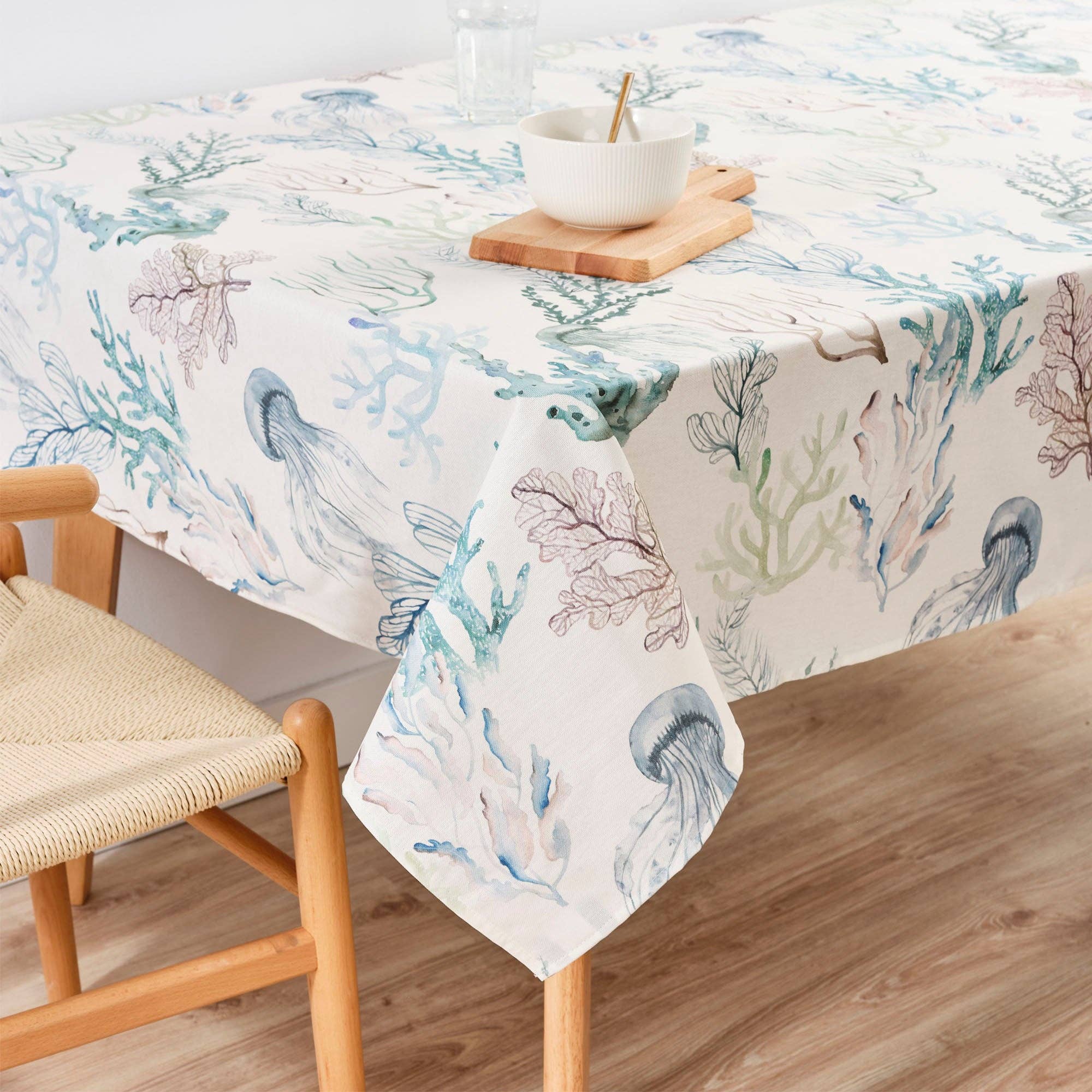 SG HOGAR - Wholesale Tablecloth - Resinated Stain Resistant Tablecloth 0120-4012