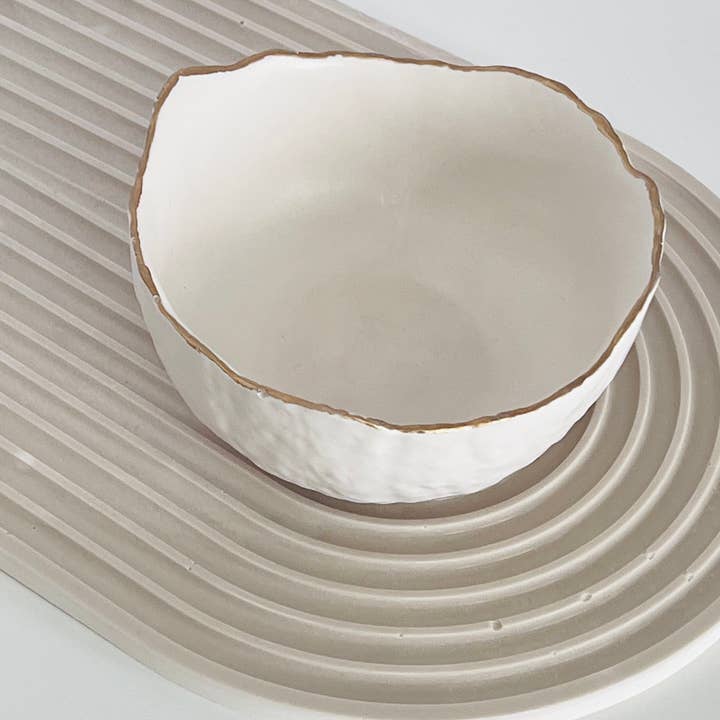 Kenley Boutique - Wholesale Candle holder - Concrete Bowl minimal concrete Bowl Candle Vessel -8.5oz1