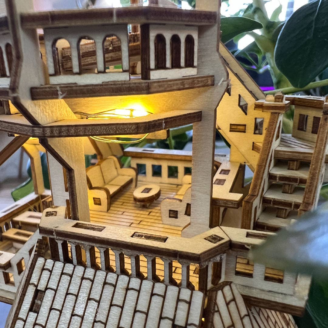 Tiny Treehouses - Wholesale DIY Craft Kit - Forest Cottage11