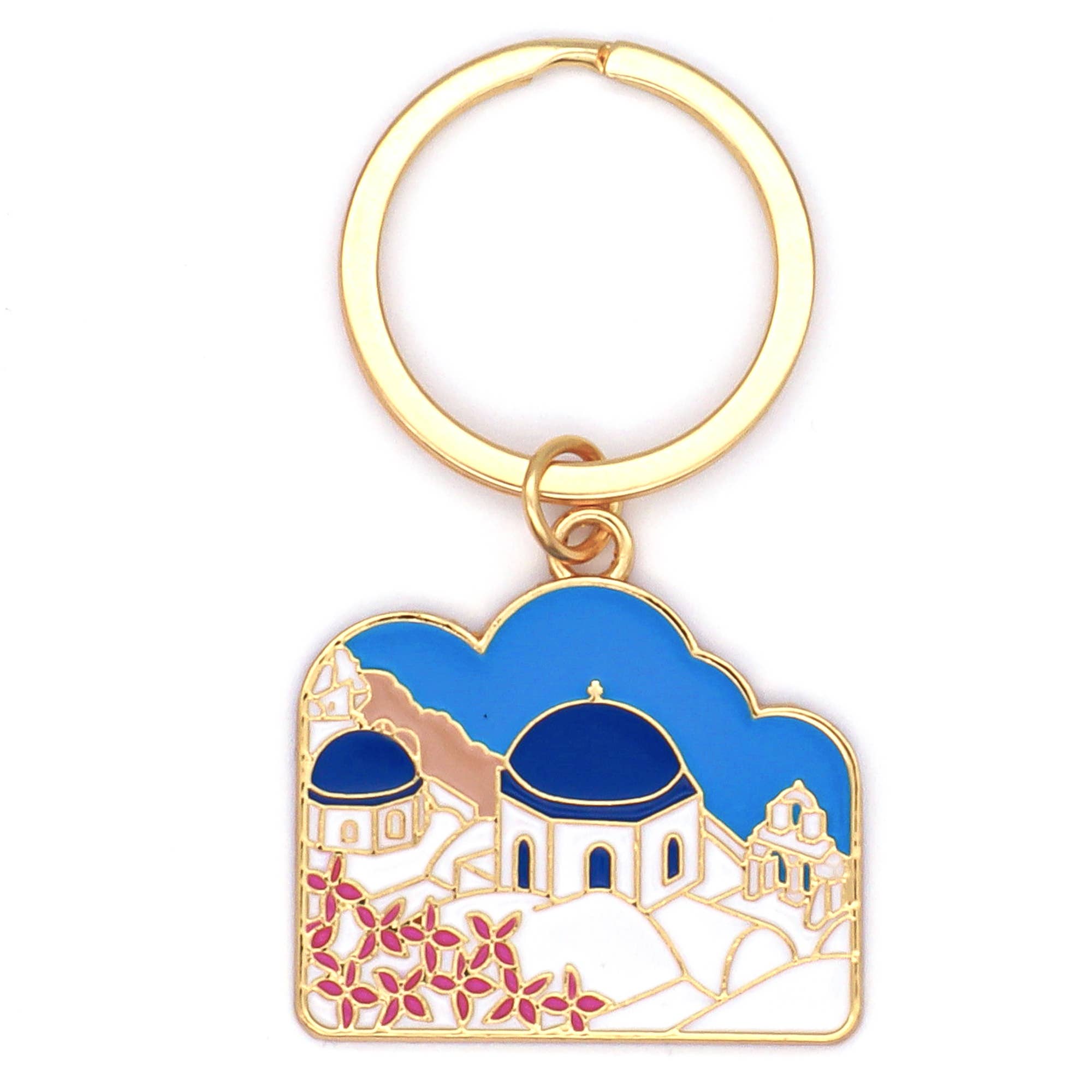 Serendipity - Wholesale Keychain - Unisex - Santorini Greece keychain1