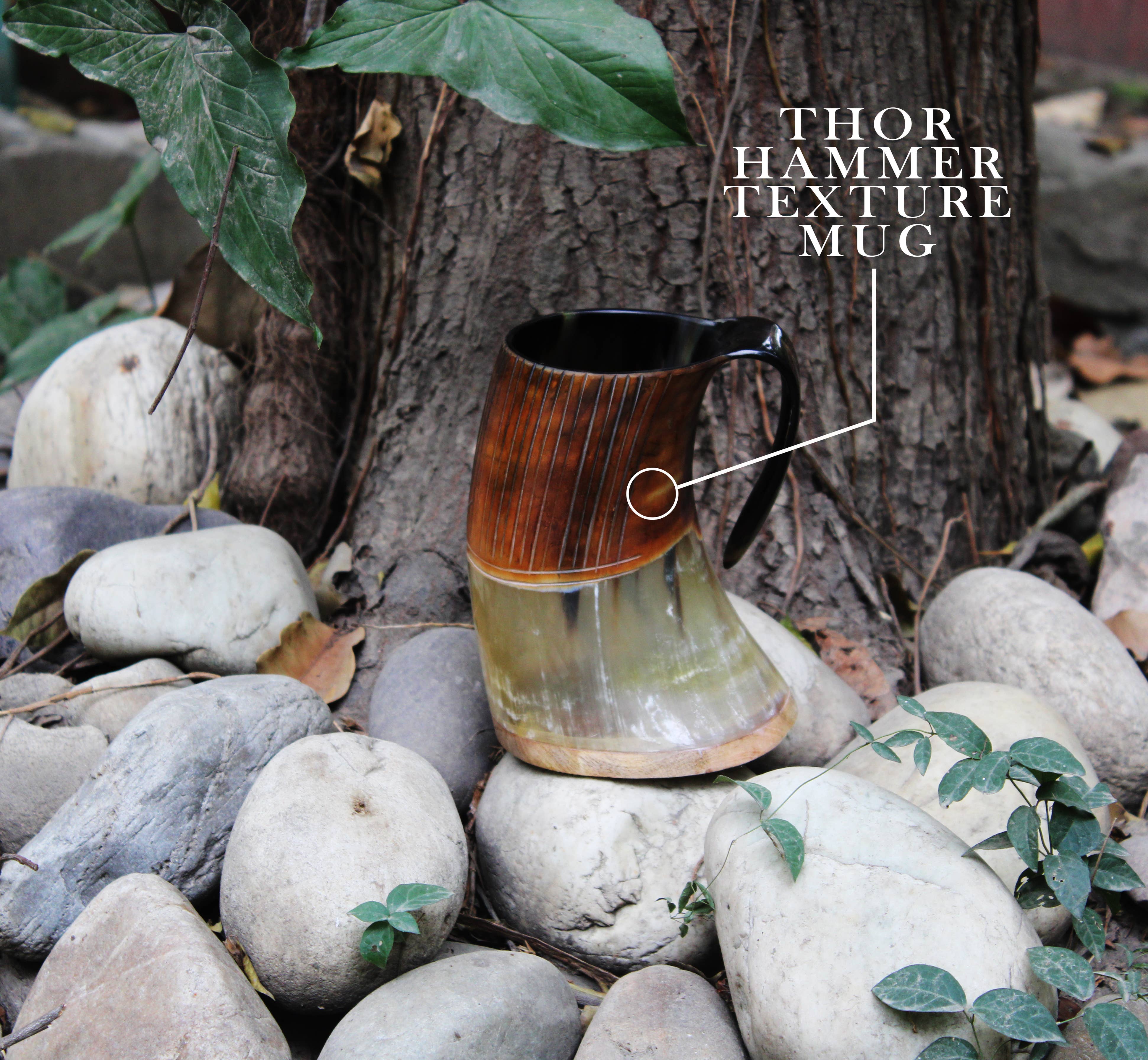 KANGURAH - Wholesale Coffee Mug - Viking Horn mug ,Norse drinking horn , Horn tankard, 2