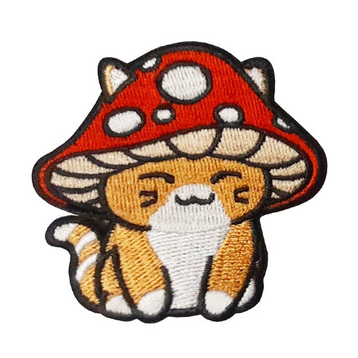 Grindstore – wholesale Patch – Mushroom Kitten Patch0