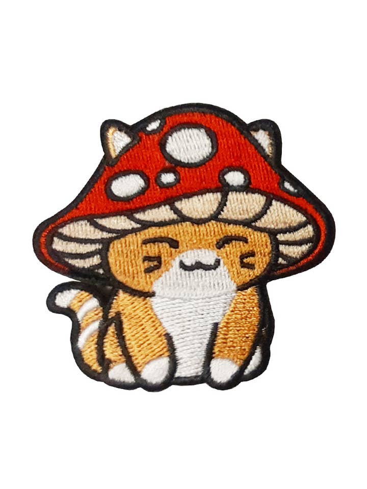 Mushroom Kitten Patch for wholesale by Grindstore