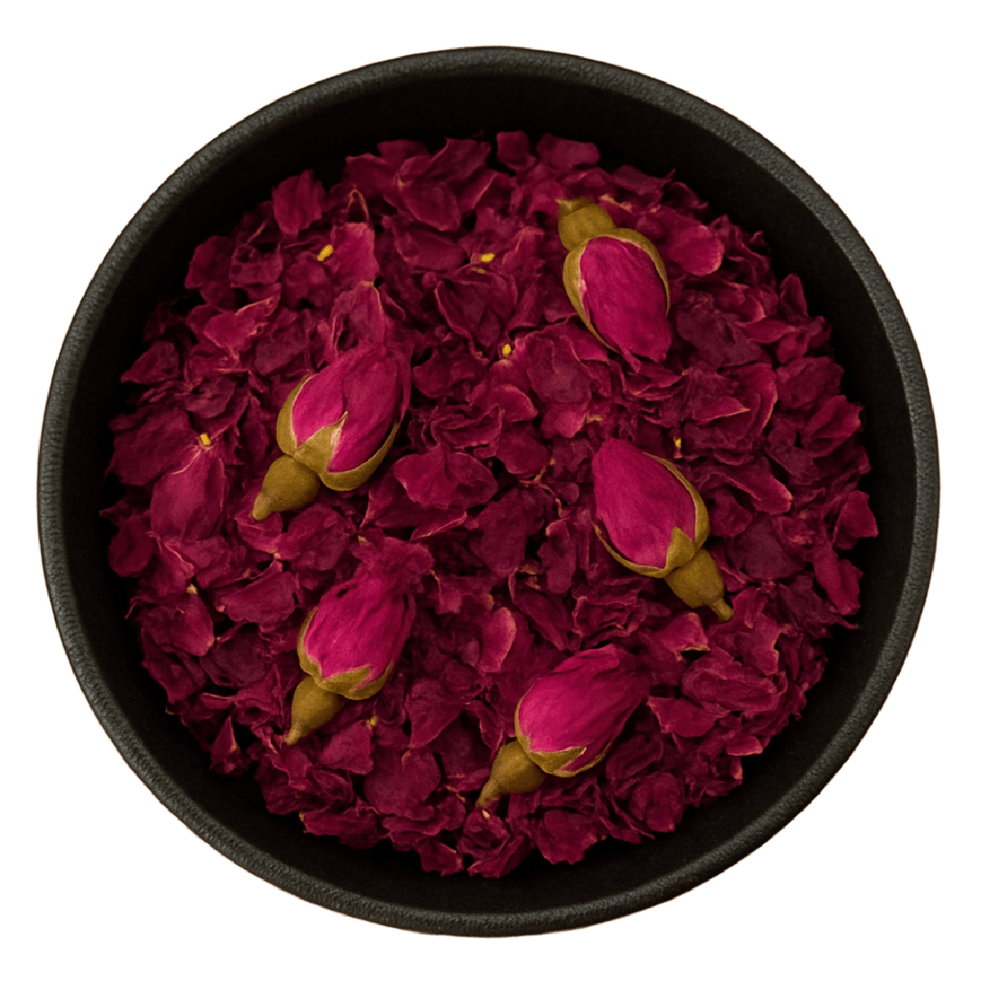 LA Herb – wholesale Herbs – Red Rose Buds & Petals Whole (Rosa Centifolia)1