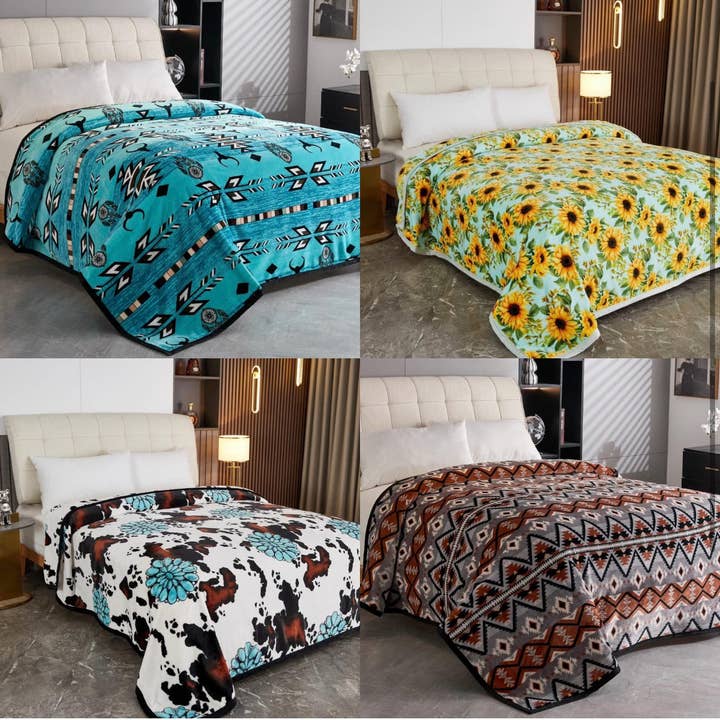 Broads Market – Großhandel Bettdecke – Zufällige Auswahl von 5 superweichen Decken1