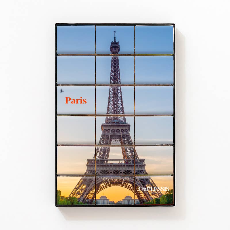 Chocolaterie DuPLESSIS - Wholesale Chocolate Box - "Eiffel Tower" Box - Dark Chocolate 72% or Milk Chocolate 35%