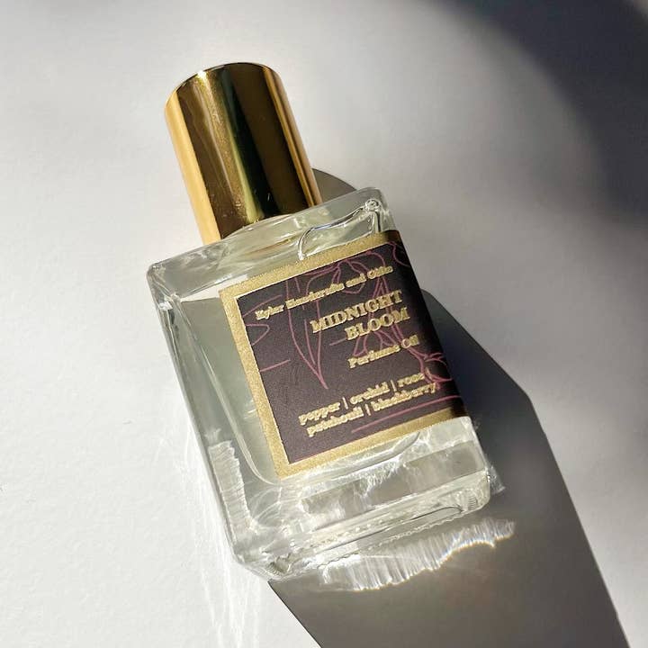 Midnight Bloom - Roll-On Perfume Oil for wholesale by Kyler Handcrafts and Gifts