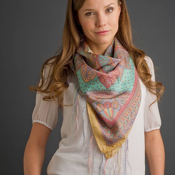 ISIS SQUARE - 100% SILK and other Purchase Wholesale tenis originales. Free Returns & Net 60 Terms on Faire trending on Faire.