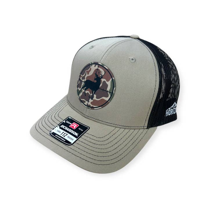 Horizon Hat Co. - Wholesale Trucker Hat - Unisex - Deer Scope Patch Hat - Richardson 1121