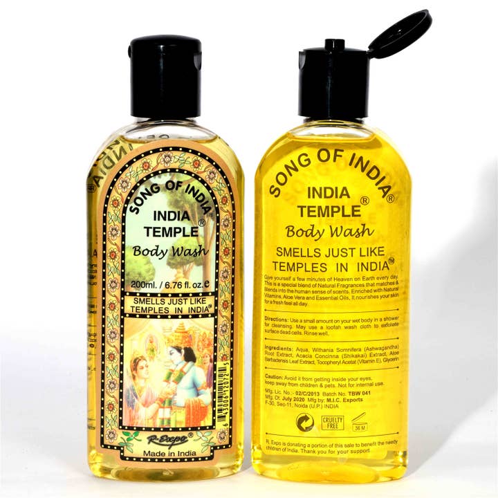 India Temple - Gel douche pour la vente par R. Expo/Song of India