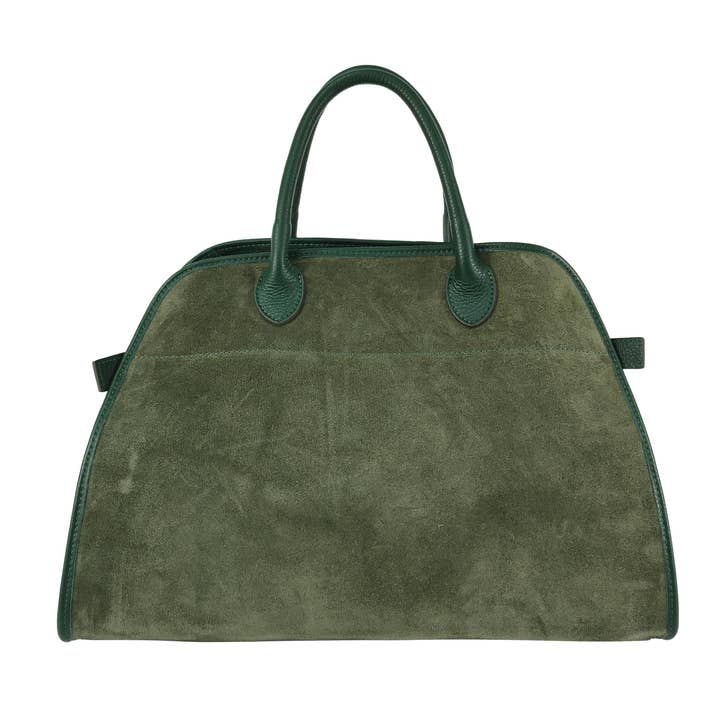 Florence Leather - Wholesale Shoulder Bag - Women's - Suede and leather bag