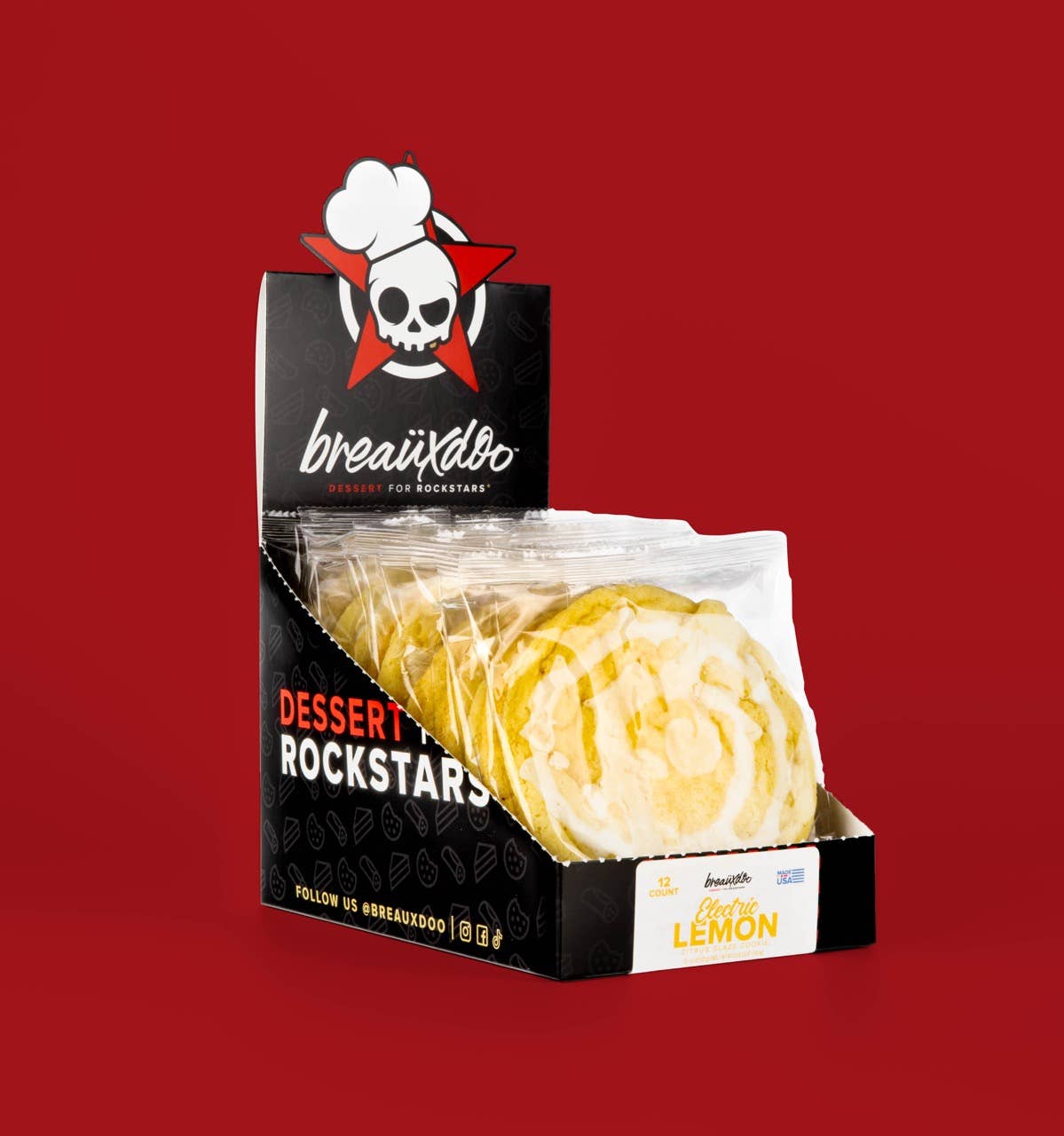 Breauxdoo Bakery - Wholesale Cookie - Electric Lemon Cookie