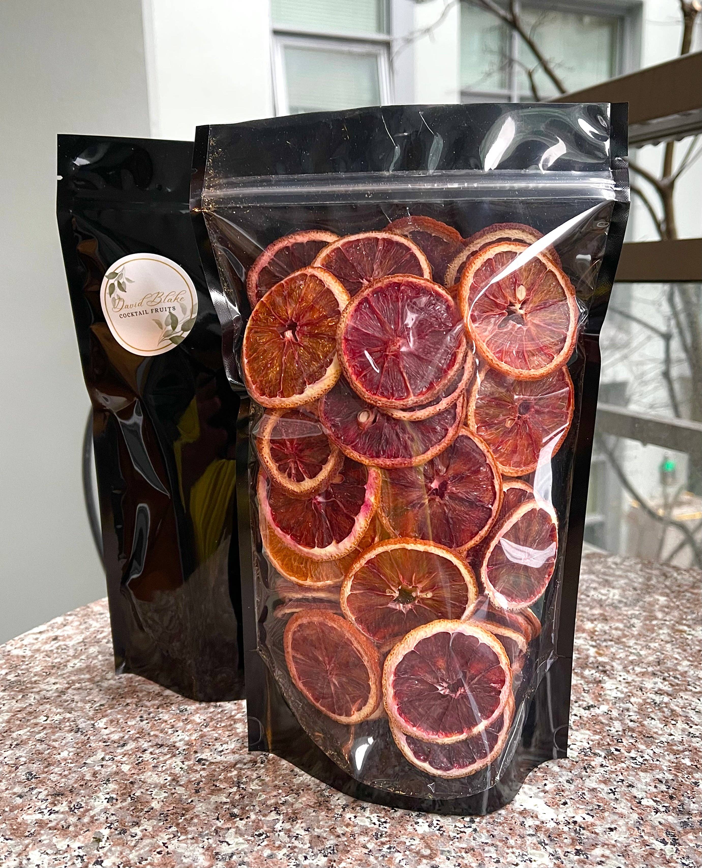 David Blake Cocktails - Vendita all'ingrosso Frutta secca/disidratata - Grandi sacchetti misti arancioni da oltre 200 pezzi1