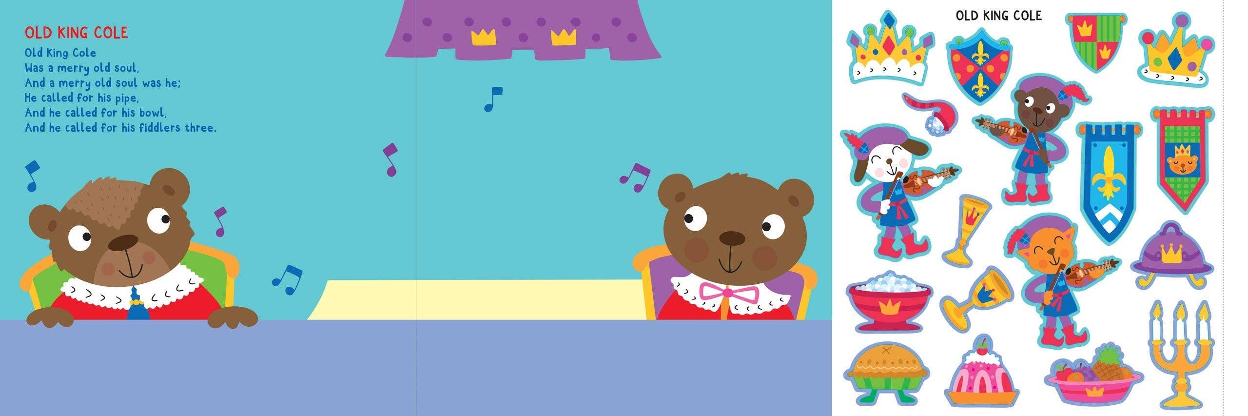 Peter Pauper Press, inc. – wholesale Sticker – Child & baby – My First Sticker Book - Nursery Rhymes5