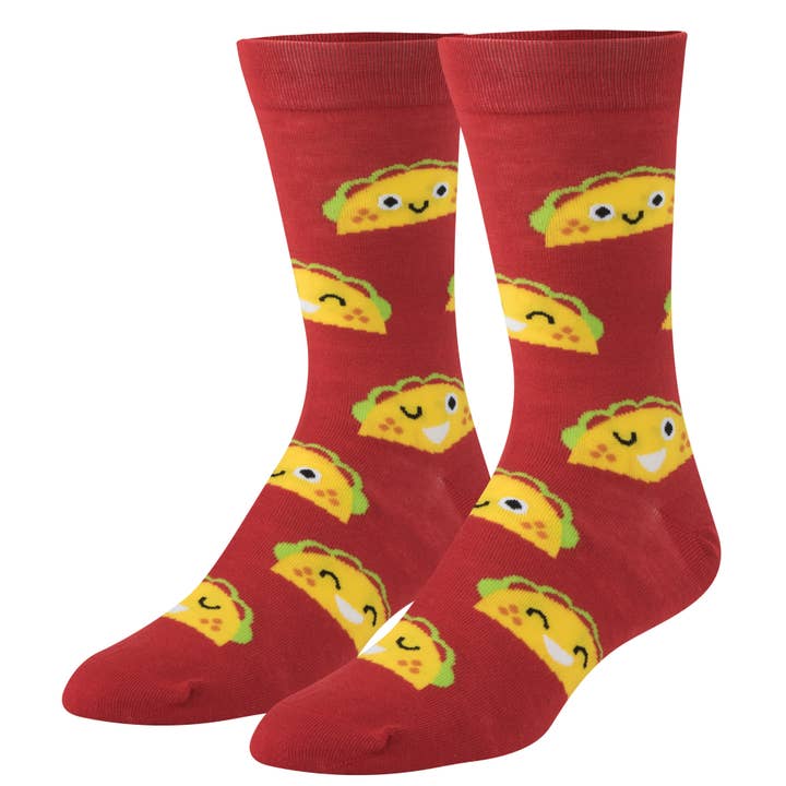Crazy Socks - Wholesale Socks - Men's - Crazy Socks - Mens Crew - Tacos2