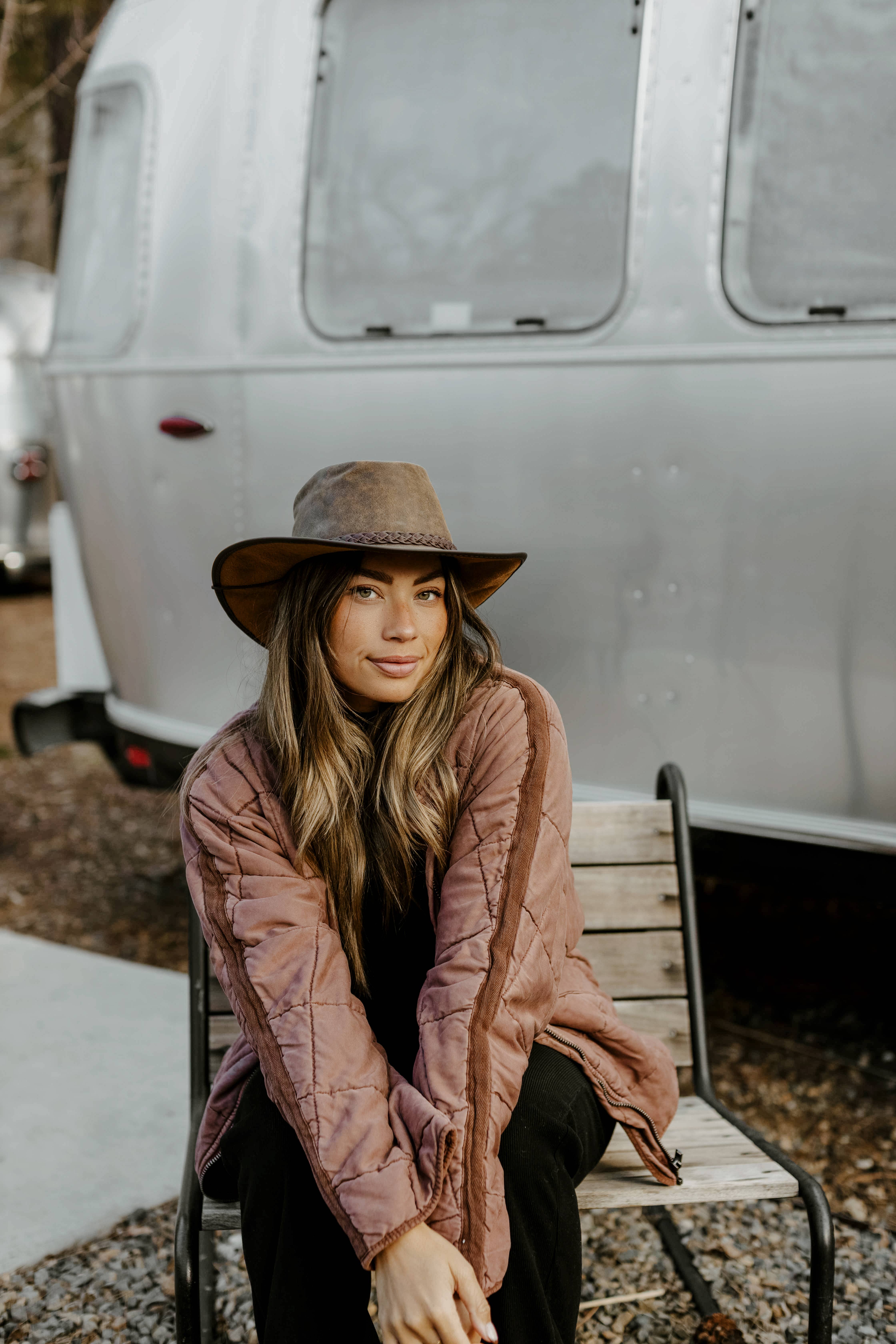 American Hat Makers - Wholesale Cowboy Hat - Unisex - Genuine Leather Crushable Outback Hat - Style Crusher3