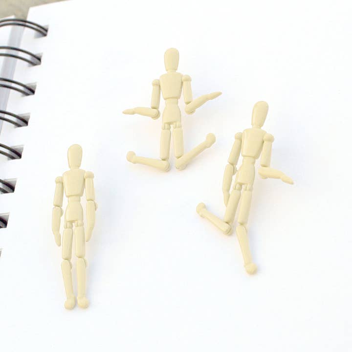 Pin Museum - Wholesale Lapel Pin/Button - Artist Mannequin • Enamel Pin2