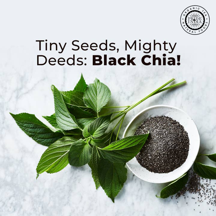 PRIDE INDIA BRANDS - Wholesale Plant Seeds - Whole Black Chia Seeds7