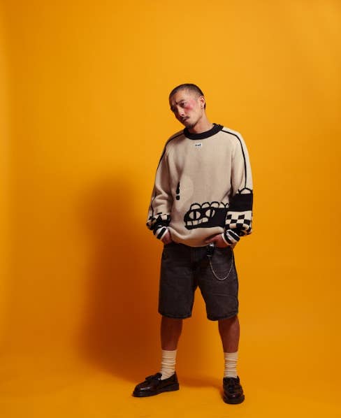 Karepango - Wholesale Knit Sweater - Unisex - SNARP: Thick knit jacquard sweater