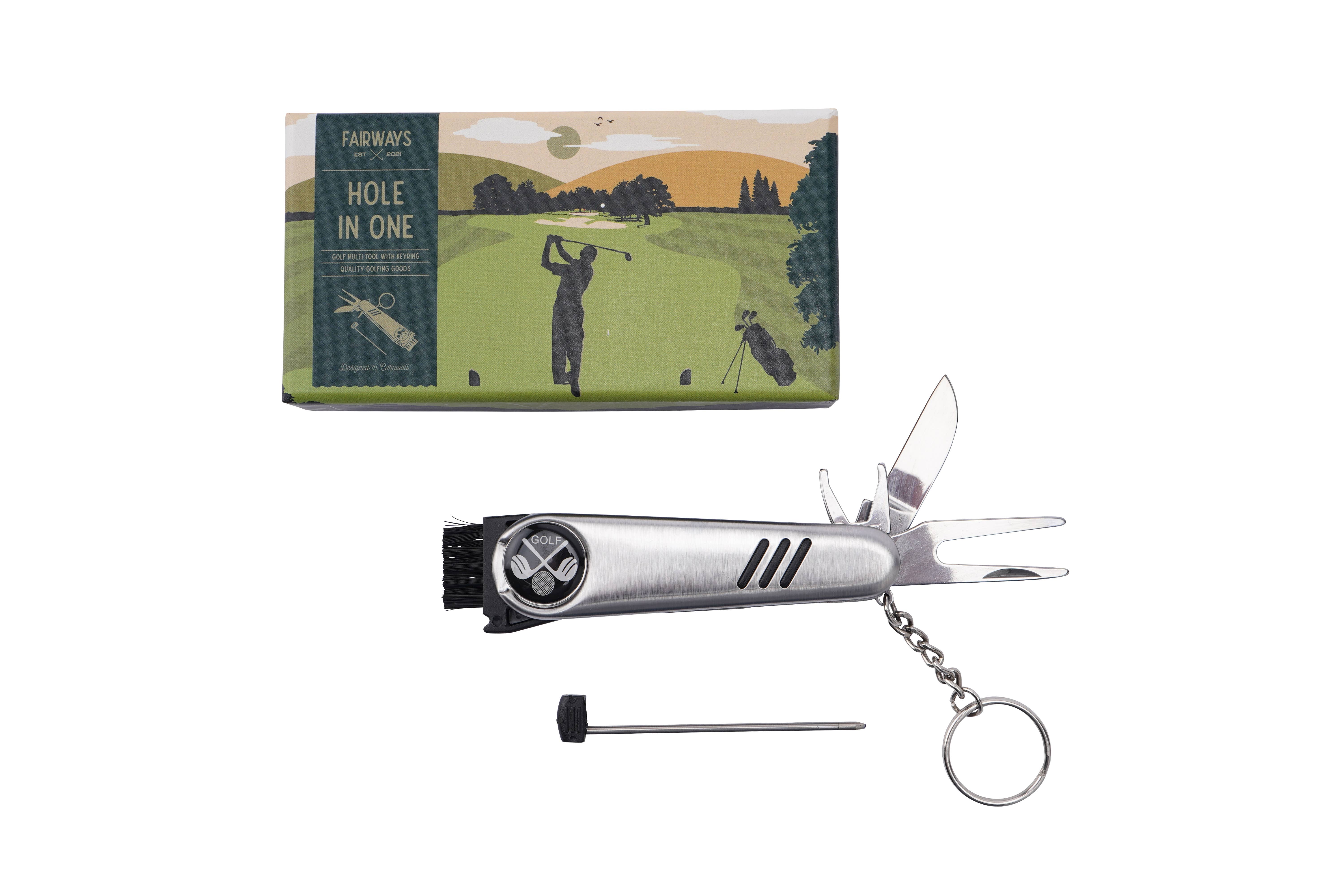 CGB Giftware – wholesale Handy tool – Fairways Golfing Goods Golf Multi Tool in Gift Box1